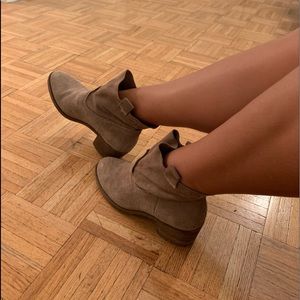Suede Ankle Boot